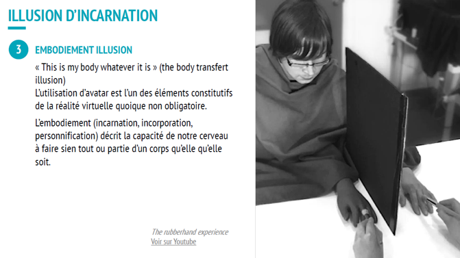 VR Embodiement illusion
