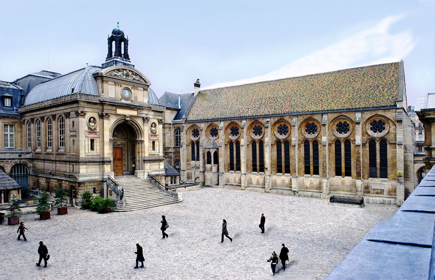 The library of Le Cnam in Paris