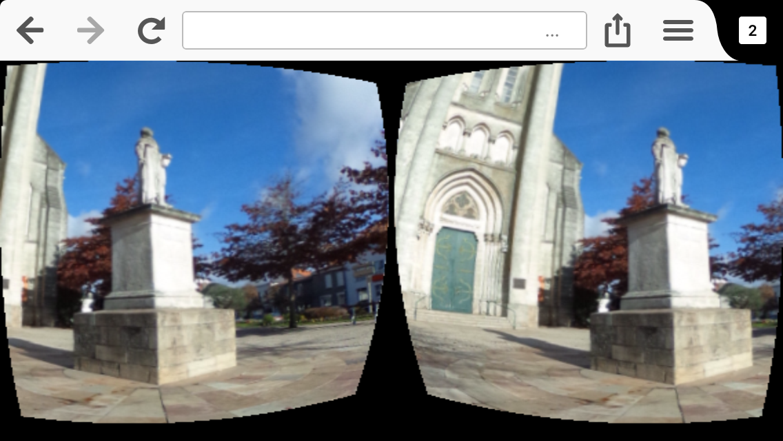 mobile scultpure of frontend